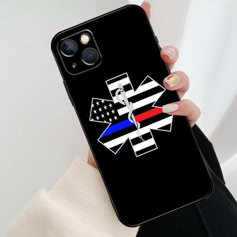 Медицинский чехол для телефона EMT EMS для iPhone 17 Pro Max 14 13 12 11 15 16 Pro Max mini 16 15 Plus 16e 17 Air Cover