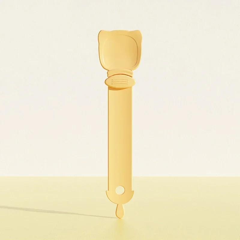 Pet Feed Spoon Wet Treat Cat Feeder Spoon Snack Liquid Food Feeding Watering Supplies For Kitten Treat Accessories