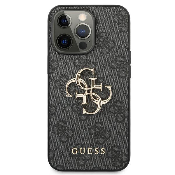 Guess Guhcp13X4Gmggr Iphone 13 Pro Max 6,7 Szary/Grey Hardcase 4G Big Metal Logo