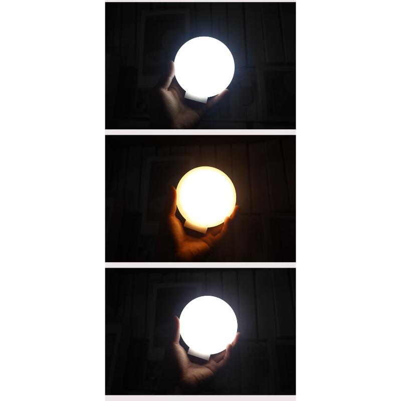 1PC Mobile Phone LED Filling Light Portable Mini Desktop Photography Special Three-color Temperature Handheld Pocket Light