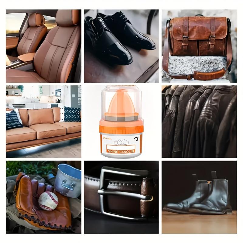 Крем для восстановления искусственной кожи и пластика, ремонт царапин и питательный полироль для салона автомобиля, восстанавливает блеск и защищает поверхности автомобиля