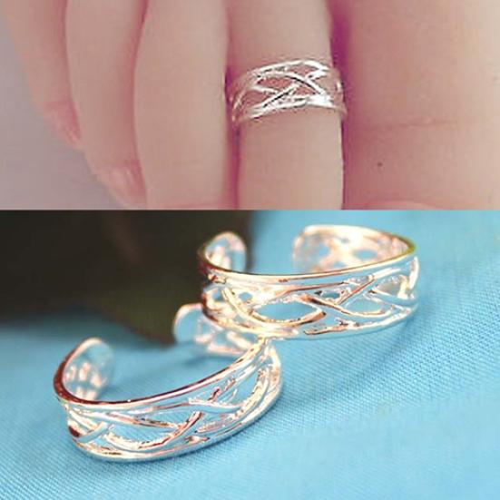 10 шт. регулируемые посеребренные открытые ювелирные кольца на палец для женщин, подарок на вечеринку