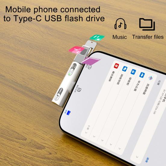 Адаптер для наушников типа C, аудиоразветвитель PD 100 Вт для Xiaomi, чип передачи данных 10 Гбит/с, микрофон, поддержка быстрой зарядки, USB-адаптер для Samsung