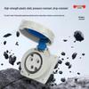 Водонепроницаемая промышленная угловая розетка IP67, 16А/32А, 3-жильная, 4-проводная, 5-контактная, для скрытого монтажа, не взрывозащищенная