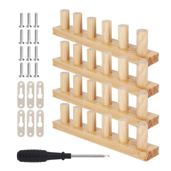 Пряжа крупной вязки Одеяло Ткацкий станок Деревянный Набор для вязания Регулируемый DIY Ткацкий станок для пледа