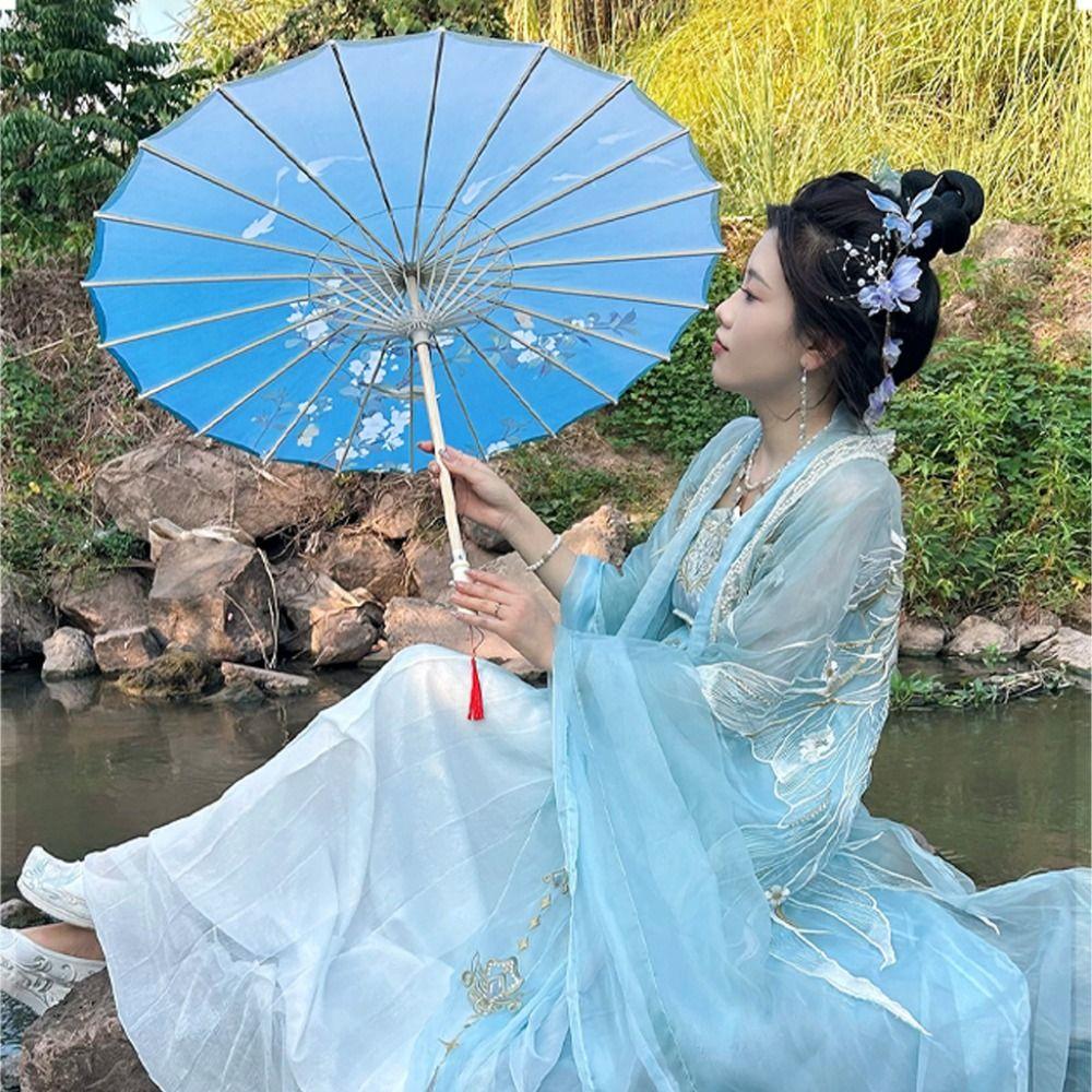 56 см Масляный бумажный зонт Танцевальный зонт для выступлений Девичник Сцена