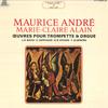 LP Record MAURICE ANDRE, MARIE-CLAIRE ALAIN - ?vres Pour Trompette & Orgue OS2414RE COLUMBIA 1971 Japan Classical Used