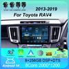 Car Radio Android 14 Carplay Auto For Toyota RAV4 Rav 4 2013 2014 2015 2016 2017 2018 2019 Multimedia Video Player GPS Head Unit