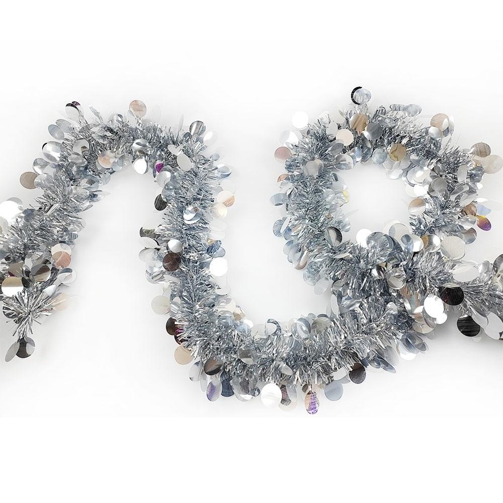 3D Shiny Metallic Foil Decorations Twist Festive Wedding Hanging Garland New Year