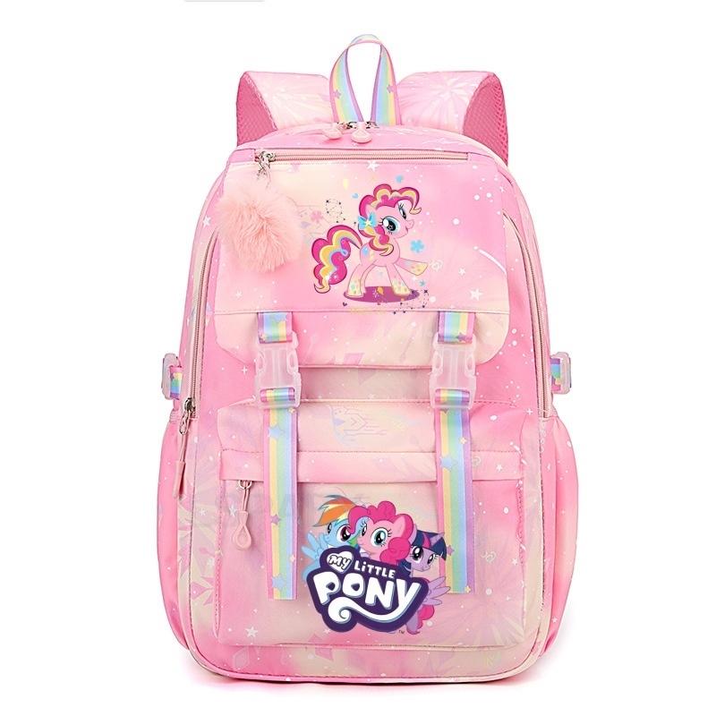 Рюкзак My Little Pony Женский Большой Вместимости Студенческий Модный Женский Для Ноутбука Школьные Сумки Девочки Дорожные Школьные Сумки YK2