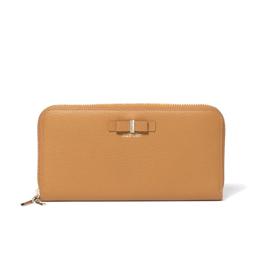 Billfold Ribbon Motif Feminine JSLW4CT2 Camel [Jill Stuart] [Misty]