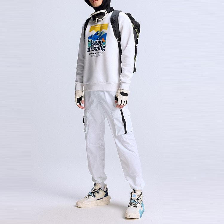 ANTA Life Collection Sweatshirts Men's White Crew Neck Thin Regular 152218701-1