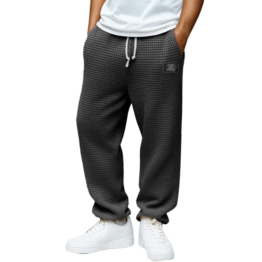 Мужские мешковатые спортивные штаны широкие спортивные штаны с карманами