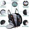 Foldable Waterproof Mommy Backpack & Bed - Large Capacity, Multi-Functional Mother & Baby Bag