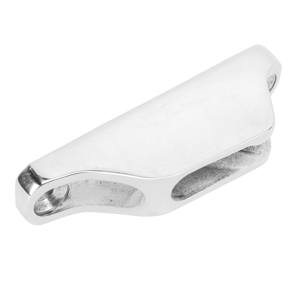 Boat Rope Clam Cleat 18x80mm Hardware Marine Grade 316 Stainless Steel Boat Cleat for Ship Kayak Accessories