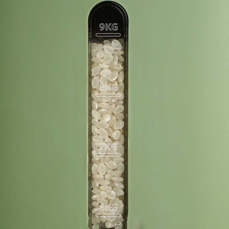 Бытовой пресс для ведра для риса, открытый, защищенный от насекомых, влагостойкий силиконовый герметичный ящик для хранения зерна, резервуар для риса, 10 кг, контейнер для хранения зерновых, дозатор еды