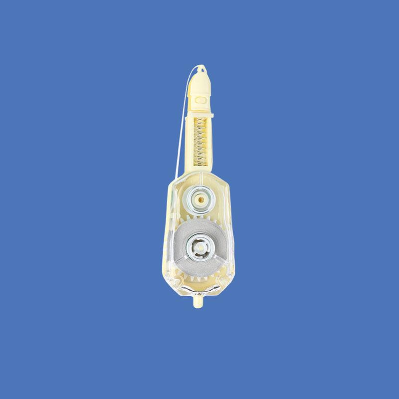 Корректирующая лента нажимного типа со сменным сердечником, прозрачная пленочная лента, BT-7051/7052, большая емкость