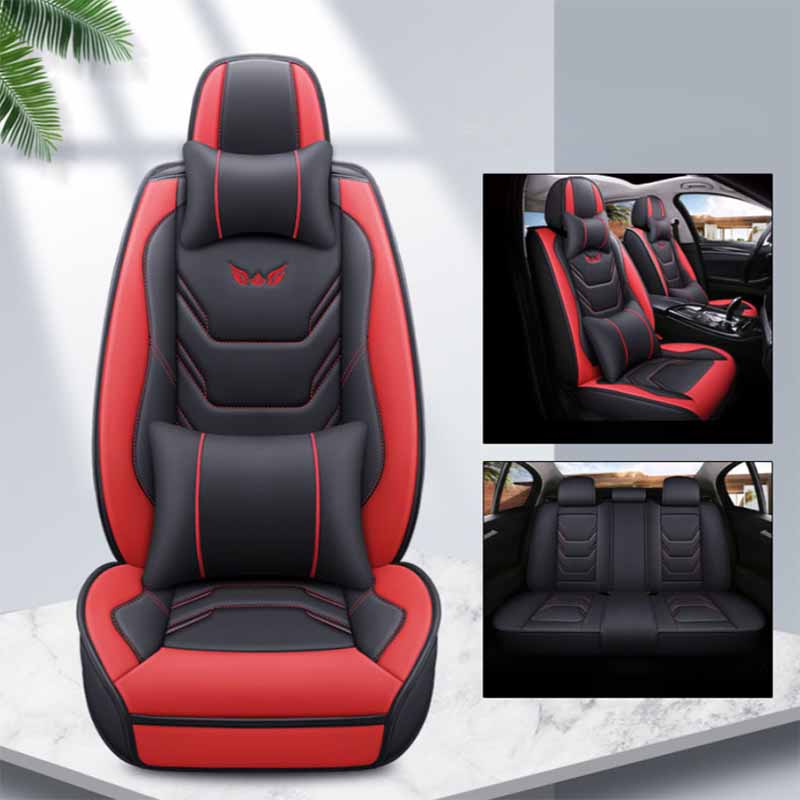 Полный комплект универсальных подушек для автомобильных сидений на 5 мест, водонепроницаемые чехлы для автомобильных сидений с полным охватом, защитные регулируемые съемные подушки для автомобильных сидений