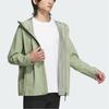 Adidas Wuji Rain Woven Hooded Jacket, Waterproof, Windproof, Breathable Men Jackets Tent-Green JI8697