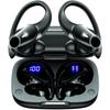 Bluetooth Wireless Bluetooth Up To 40 Hours of Bluetooth Sound AAC LED No Physical Buttons To Press Earphones That Fall Comfortable To Running IPX7