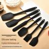 Silicone 6-Piece Spatula Set – Heat Resistant, Non-Stick Kitchen Tools for Baking and Cooking