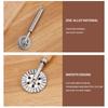 2 Pcs Biscuits Wheel Cutter, Pasta Cutter Wheel, Ravioli Pizza Cutter Wheels With Long Wooden Handle Dumpling Lace Making Noodle Dough Ruffled Edge