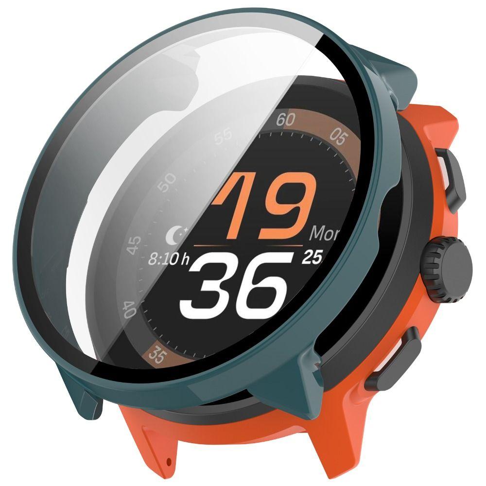 ПК+Закаленное стекло Защитная крышка от царапин Чехол для умных часов Suunto Run Аксессуары