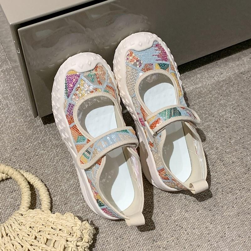 Модные лоферы CRLAYDK для женщин, удобные слипоны для работы, принтованные балетки, нарядная повседневная обувь для ходьбы, легкие туфли, кроссовки для путешествий