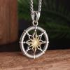 Stainless Steel Celtic Trinity Pendant Witchcraft Knot Necklace Men Women Lucky Celtic Knot Amulet Jewelry