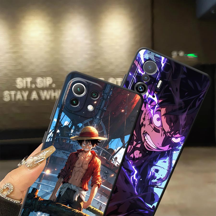 Чехол для телефона Luffy из One Piece для Xiaomi Mi 10 11 13 Lite 11T 14 Pro 9T CC9Pro 9 13 10T