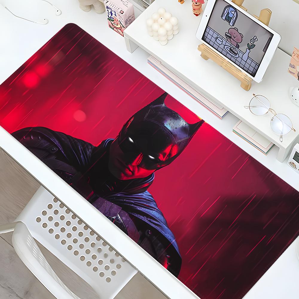 B-BatmanS Игровой коврик для мыши с блокирующим краем Большой для компьютера Игрока Большой Резиновый Аниме Арт Коврик для мыши Ноутбук Настольный коврик