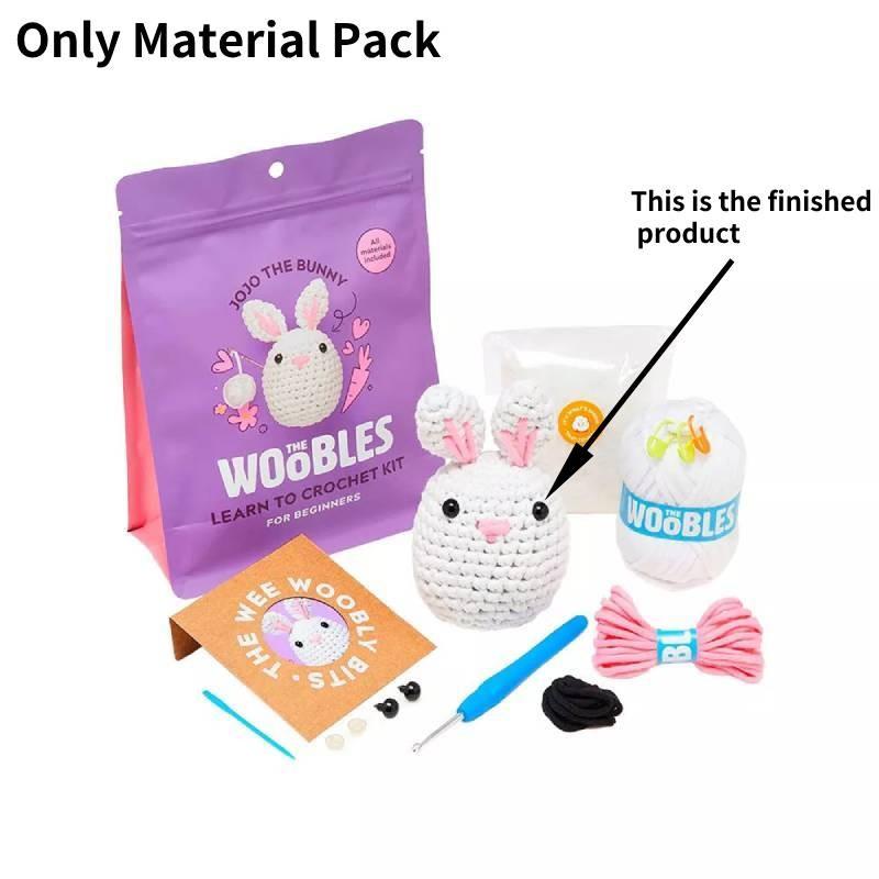 Набор для начинающих вязальщиков крючком с увлекательными видеоуроками для создания животных своими руками в весеннем сезоне 2023 года