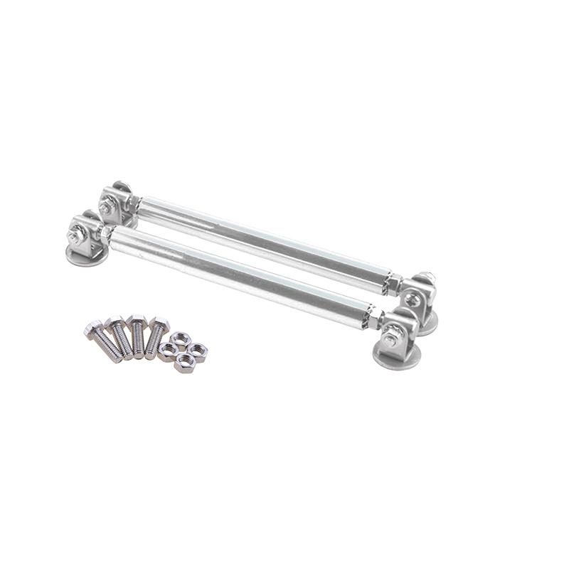 1 пара универсальных автомобильных сплиттеров, гоночных регулируемых передних и задних бамперов, комплект тяговых штанг 75/100/150/200 мм