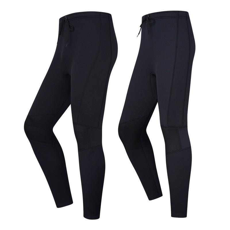 3mm Neoprene Wetsuit Pants Men Women - Thermal Dive Surfing Snorkeling Swimming Trousers