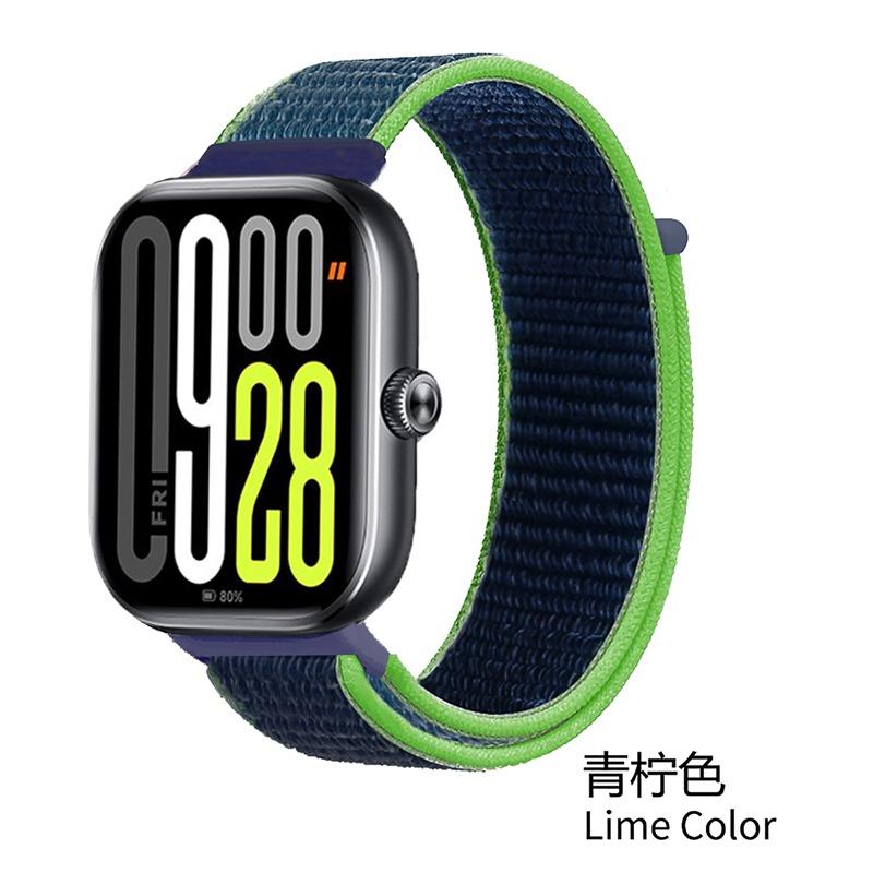 Плетеный нейлоновый ремешок для Xiaomi Mi Band 9/8 Pro Дышащий Удобный Аксессуары Сменный браслет Redmi Watch 4/5 correa