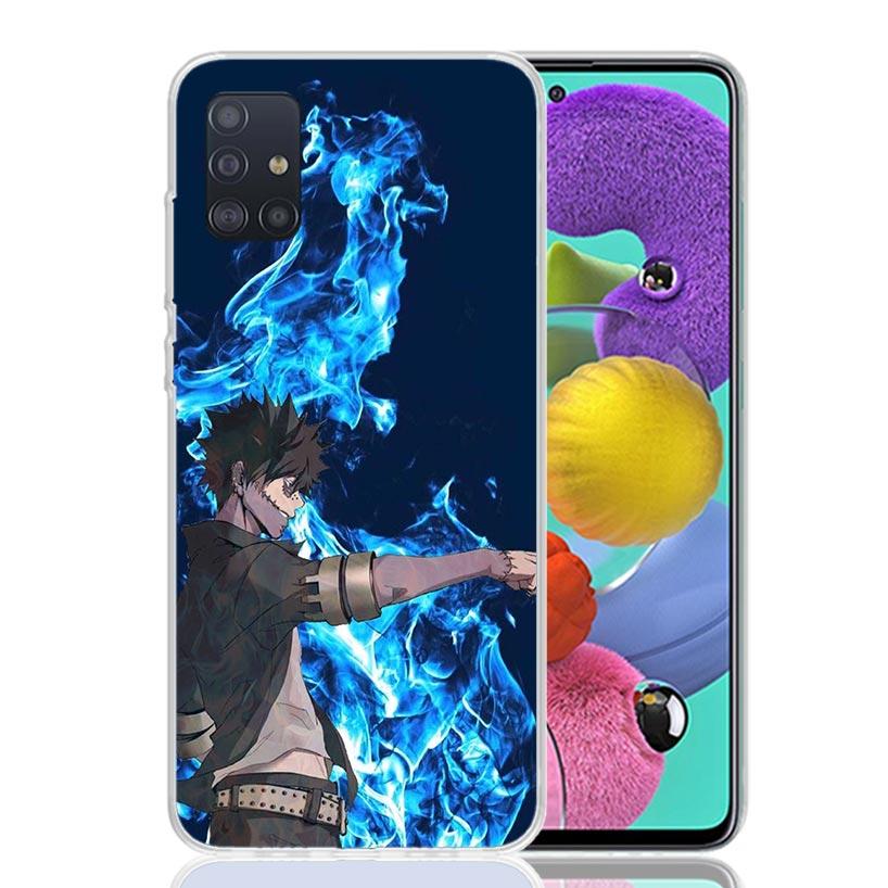 Чехол для телефона My Hero MHA Даби Bnha для Samsung Galaxy A52 A32 A22 A12 A02S A50S A30S A51 A31 AA71 Note 20 Ultra 10 S10 Plus Galaxy