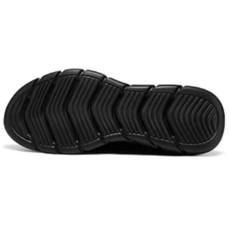 Skechers Bobs B Flex Удобные Дышащие Прочные Низкие Повседневные Кроссовки Мужские Черные 118107-BBK
