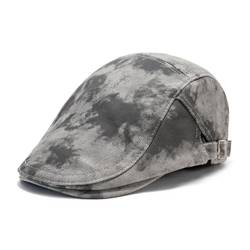 Кепка-берет осень-зима толстая теплая кепка вперед мужская большая окружность головы газетчик кепка