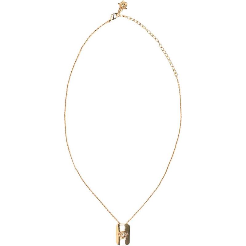 Versace Medusa head design metal necklace men's gold 27066184 10215881A00620-golden F