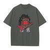 Domo Kun Funny Meme T Shirt Unisex Women Gothic Metal Rock Style Tshirt Unisexs Punk Oversized Short Sleeve Tshirts Unisex Streetwear