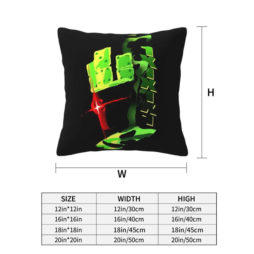 Forsaken 1X1X1X1 Headshot 2 Pcs Square Pillowcase Pillow Cover Cushion Decor Comfort Throw Pillow For Home Car