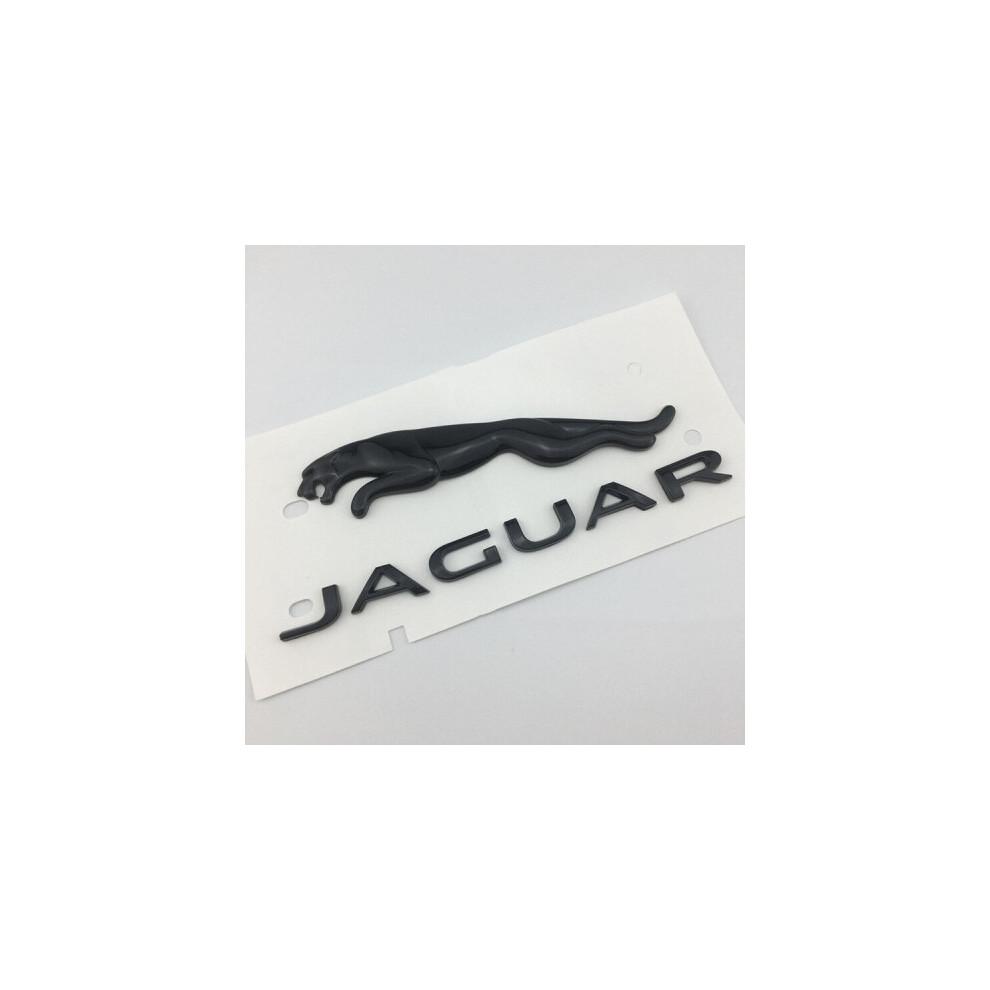 (черный) Подходит для Jaguar Наклейка с логотипом на задний багажник 19*4 см