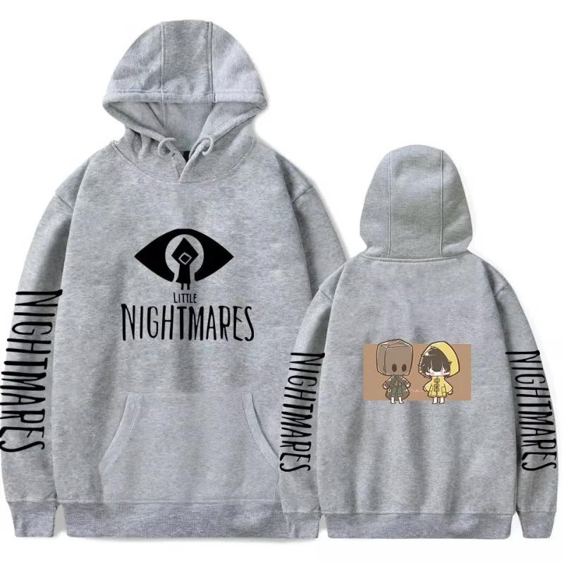 2025 Популярные Игры Little Nightmares Худи Модный Дизайн Мужчины Женщины Толстовка Флис Оверсайз Для Пар Повседневная Уличная Одежда Худи