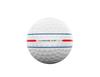 Callaway Golf Ball CHROME SOFT 24 360 TRIPLE TRACK 3 Piece Construction Triple Track White