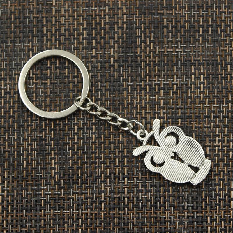 Fashion 30mm Key Ring Metal Key Chain Keychain Jewelry Antique Silver Color Plated Big Eyes Owl 34x21mm