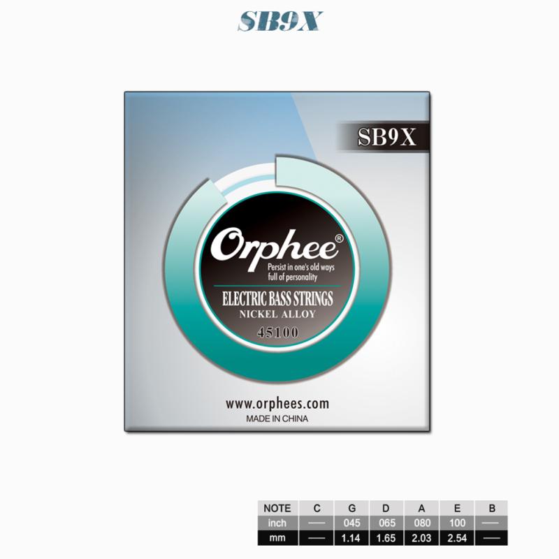 Orphee SB 4/5/6 шт. профессиональные электрические басовые струны шестиугольные из никелевого сплава обычные легкие басовые струны
