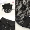 Fashion Solid Shirt Blouse Lace False Collar Clothes Accessories Detachable