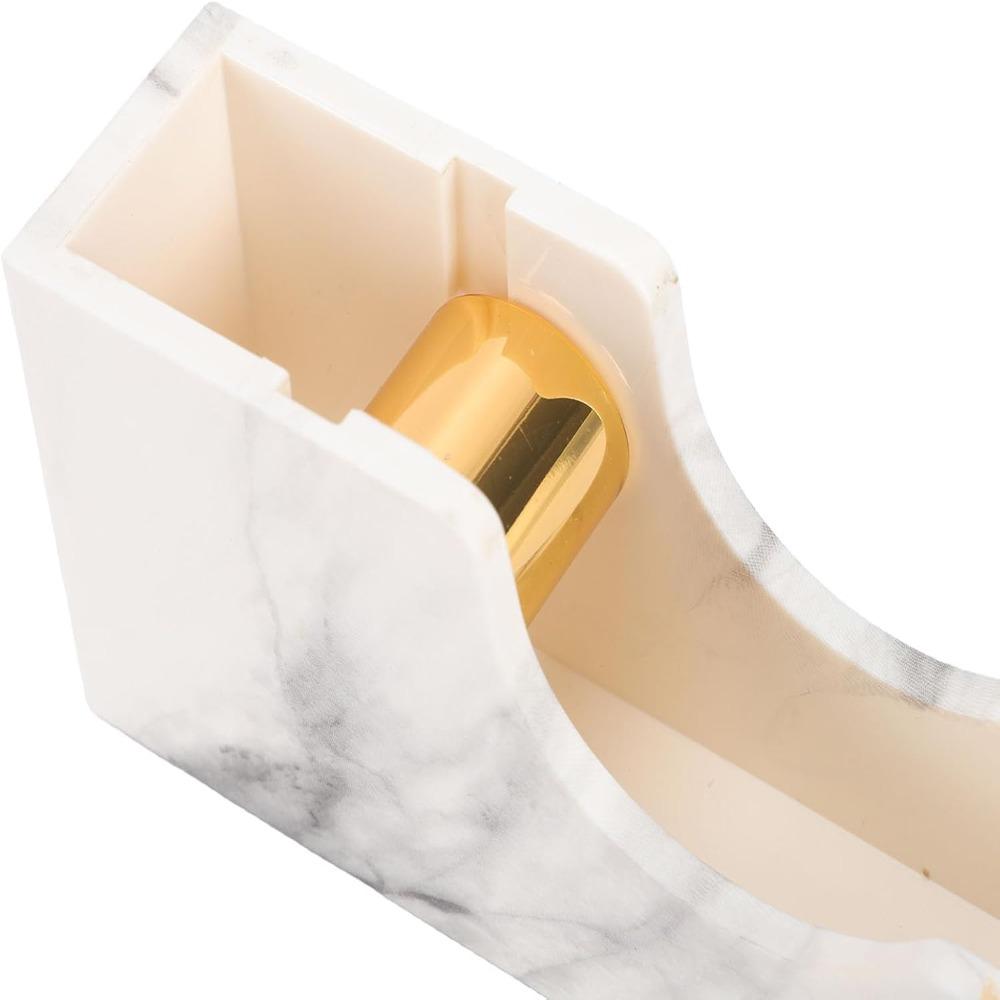 Heavy Duty Base Tape Roll Holder Acrylic Desktop Tape Dispenser For School Supplies