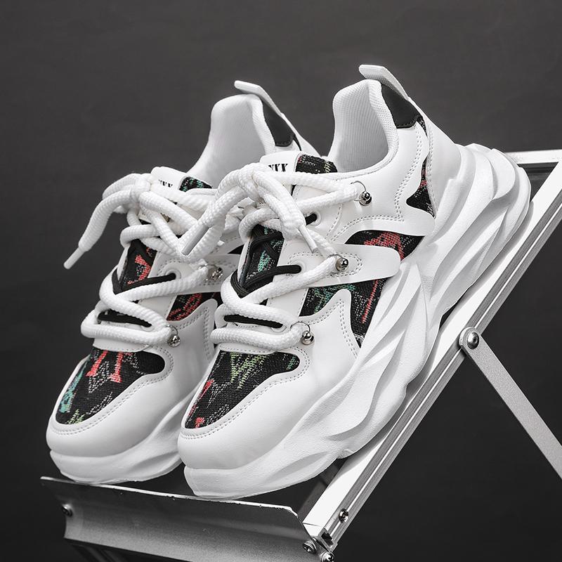Модные мужские кроссовки, роскошные массивные повседневные кроссовки для мужчин, увеличивающие рост, обувь для пап, дышащая спортивная обувь, мужские кроссовки