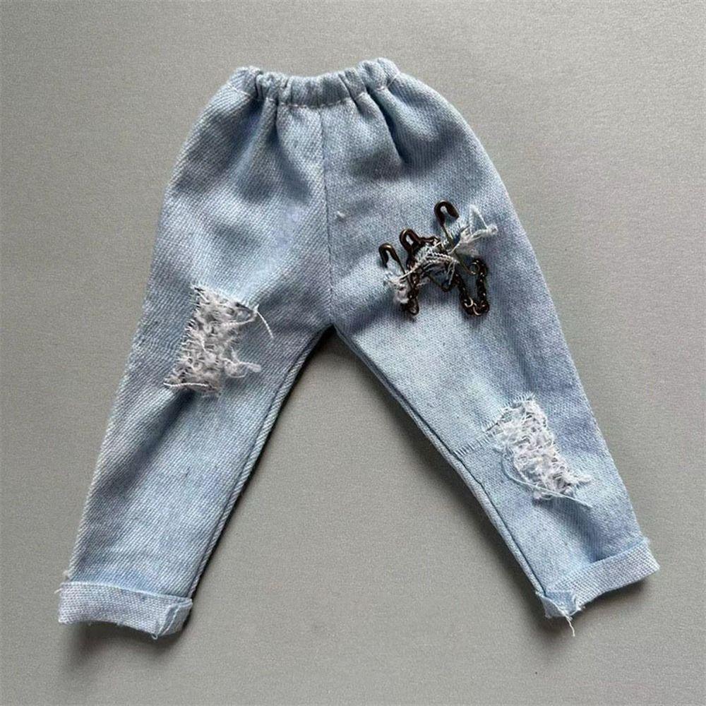 Милая повседневная верхняя модная одежда для кукол Obitsu 11, новые джинсовые брюки для кукол Blythe для кукол OB22 OB24